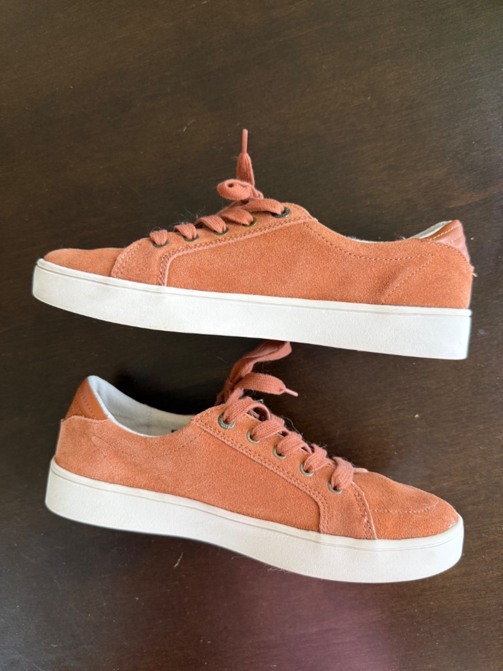 Revitalign orthotic suede brown sneakers size 8 - Picture 2 of 13